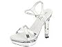 The Highest Heel Handgun-23 | Women's Dress Sandals Silver Metallic