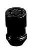McGard 24026 Chrome/Black Cone Seat Wheel Locks (M12 x 1.5 Thread Size) - Set of 4