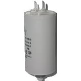 Electronics : Anlaufkondensator mit 6,3mm STECKER (Motorkondensator) 25uF 25µF