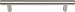 Brushed Nickel Bar Handle Drawer Pull
