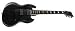 ESP Viper 407 7 String Electric Guitar - Black Satin