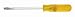 Xcelite S5166 - 5/16 X 6 Regular Square Blade Screwdriver, Amber Handle