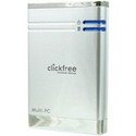 ClickFree HD801 160GB Integrated External Hard Drive (Silver)