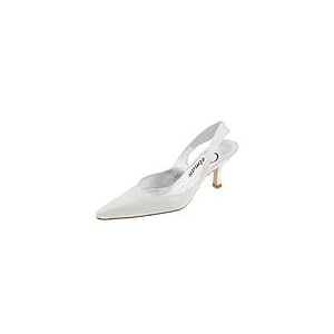 Buy Delman Hester-S | Ladies Bridal Shoes White Satin by Delman