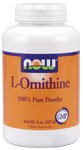 L-Ornithine by NOW Foods - (500mg - 120 Capsules)