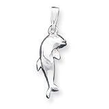 Sterling Silver Dolphin Pendant