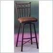 Bostonian Rust 26" Swivel Barstool w/ Coffee Fabric