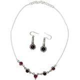 Necklace and Ring Sets Sterling Silver and Amethyst Gemstones Handmade Indian... by ShalinCraft