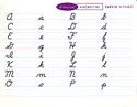 D'Nealian Handwriting Re-Write Card