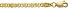 14K Gold Heart Chain Bracelet, Anklet or Necklace, 3mm wide