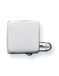 Sterling Silver Square Cuff Links