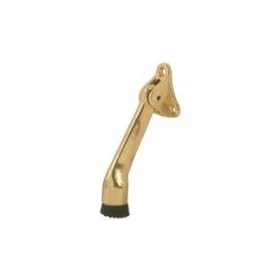  Ives FS452-US3 Polished Brass 5 inch Kick Down Door Holder