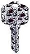 Colorado Avalanche Kwikset KW1 House Key