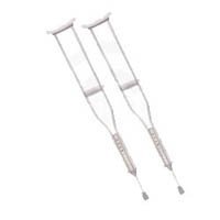 Aluminum Crutches With Accessories, Tall Adult