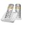 Siemens Gigaset SIAS290BDUO - Tel�fono fijo inal�mbrico d�o, capacidad gu�a telef�nica 80, color blanco y plata