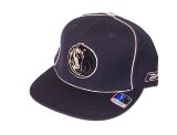 Dallas Mavericks Reebok Green Blue Fitted Hat Cap 7 1/8