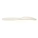 IFN Green 27-1203 Premium Plant Starch Knife, 7.4" Length x 0.6" Width x 0.2" Height (Case of 1000)