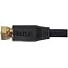 RCA 3' Coaxial Cable with RG6 Connectors - Black VH-603