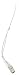 EZO/G - Cardioid condenser hanging microphhone, gray (white shown).