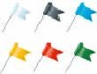 City Travel Guides Discounted  Garten & Freizeit : Markierfahnen 18X10mm blau 20St
