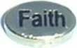 Faith Floating Charm for Heart Lockets