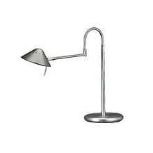 Lite Source LS-3415SS Paperclip Halogen Desk Lamp, Satin Steel