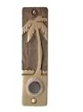 Bronze Palm Tree Doorbell Surround