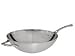 Calphalon Contemporary Stainless Steel Flat Bottom Wok Individual Pieces Cookware
