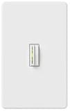 Lutron ABLV-1000M-IV Abella Single Pole/Multi-location Magnetic Low Voltage Dimmer, Ivory