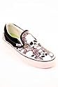 CLASSIC SLIP ON SKULL GARDEN BLKRD--4
