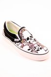 CLASSIC SLIP ON SKULL GARDEN BLKRD--4