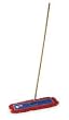 Tough Guy 1TZB6 Dust Mop Kit, Cotton, Sz 24 In, Red/Blue