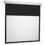 150649: Euroscreen Diplomat Manual Video Format Projection Screen (View Area 290cm x 217.5cm) Matte White (Black Borders) (DD3024-V)