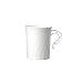 Classicware CWM8192W 8 oz White Color Plastic Coffee Mug (24 Packs of 8)