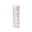 16 Oz Lifefactory Glass Bottle (White Pearl)