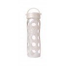 16 Oz Lifefactory Glass Bottle (White Pearl)