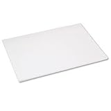Riverside Paper Tru-Ray(R) Construction Paper, 18in. x 24in., White