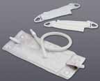Hollister 30oz Leg Bag Kit with Extension Tubing, Connector and Straps - bx/12