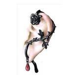 Rose of Passion Earring Alchemy Gothic Single in Gift Box