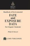 Handbook of Environmental Fate and Exposure Data for Organic Chemicals, Volume IV