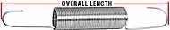 Imperial 8032 Extension Spring 1.50"x0.312" (Pack of 4)