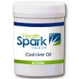HealthSpark Cod Liver Oil 550mg 90 Capsules - 