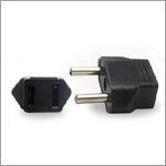 HEAVY DUTY ADAPTER PLUG FOR EUROPE AND ASIA - ROUND PINS TYPE B PLUG