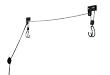 RAD Cycle Products Ceiling Mount Bike Hoist - Bicycle Hoists