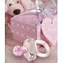 Crystal Pacifier Favors, Pink