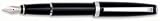 Aurora Style Resin Black Pepper Fine Point Fountain Pen - AU-E12N-F