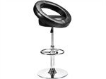 Zuo Topsy Leatherette Barstool with Adjustable Lift
