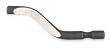 Westward 3VB49 Deburring Blade, B 10, HSS, 0.10 In D, PK 10