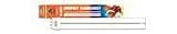 24watt Compact Flo 10000k Straight Pin Bulb 13