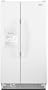 Whirlpool : ED2DHEXWQ 22 cu. ft. Side-by-Side Refrigerator - White